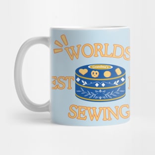 Butter Cookie Tin Sewing Kit Joke Design T-Shirt Mug